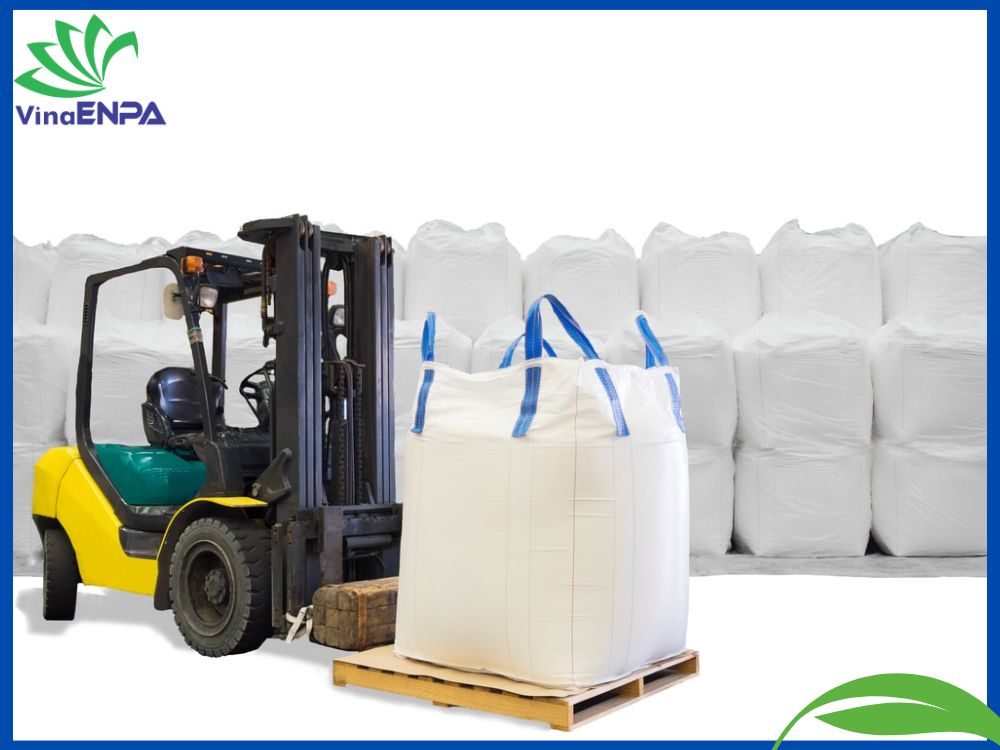 Bao jumbo đựng quặng sắt được sản xuất bởi hệ thống máy móc kiểm soát chất lượng đảm bảo các tiêu chuẩn kỹ thuật