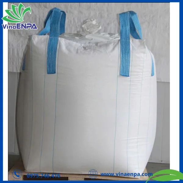 Bao tải jumbo với chất liệu PP dệt nguyên sinh hạn chế bị rách, bục gây thất thoát hàng hóa.