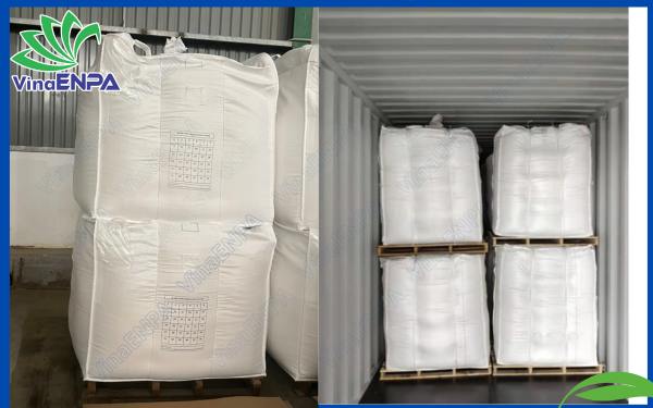Bao jumbo chống phình được sử dụng đựng gạo