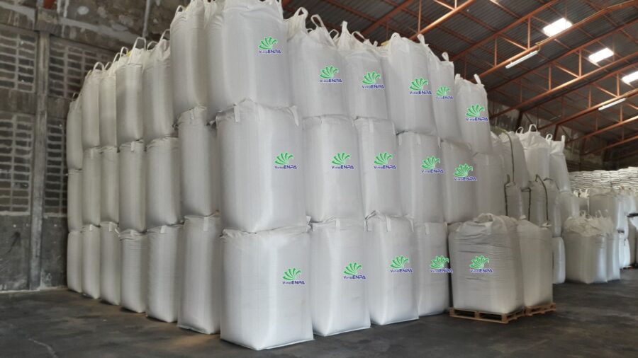 Bao Jumbo 1 tấn VinaENPA được ứng dụng rộng rãi để đóng gói hàng hóa, nguyên vật liệu.
