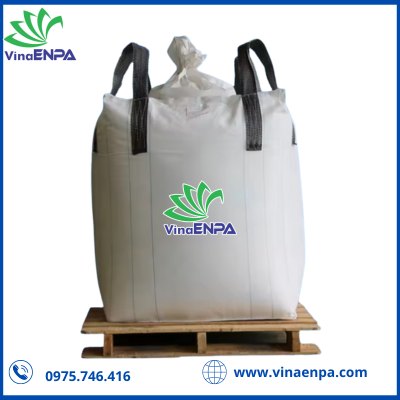 Bao jumbo nắp trùm chuyên dụng cho các doanh nghiệp đóng hàng thủ công hoặc bán tự động