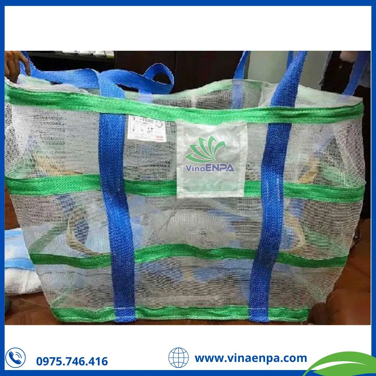 Thông số kỹ thuật của Bao Jumbo dạng lưới