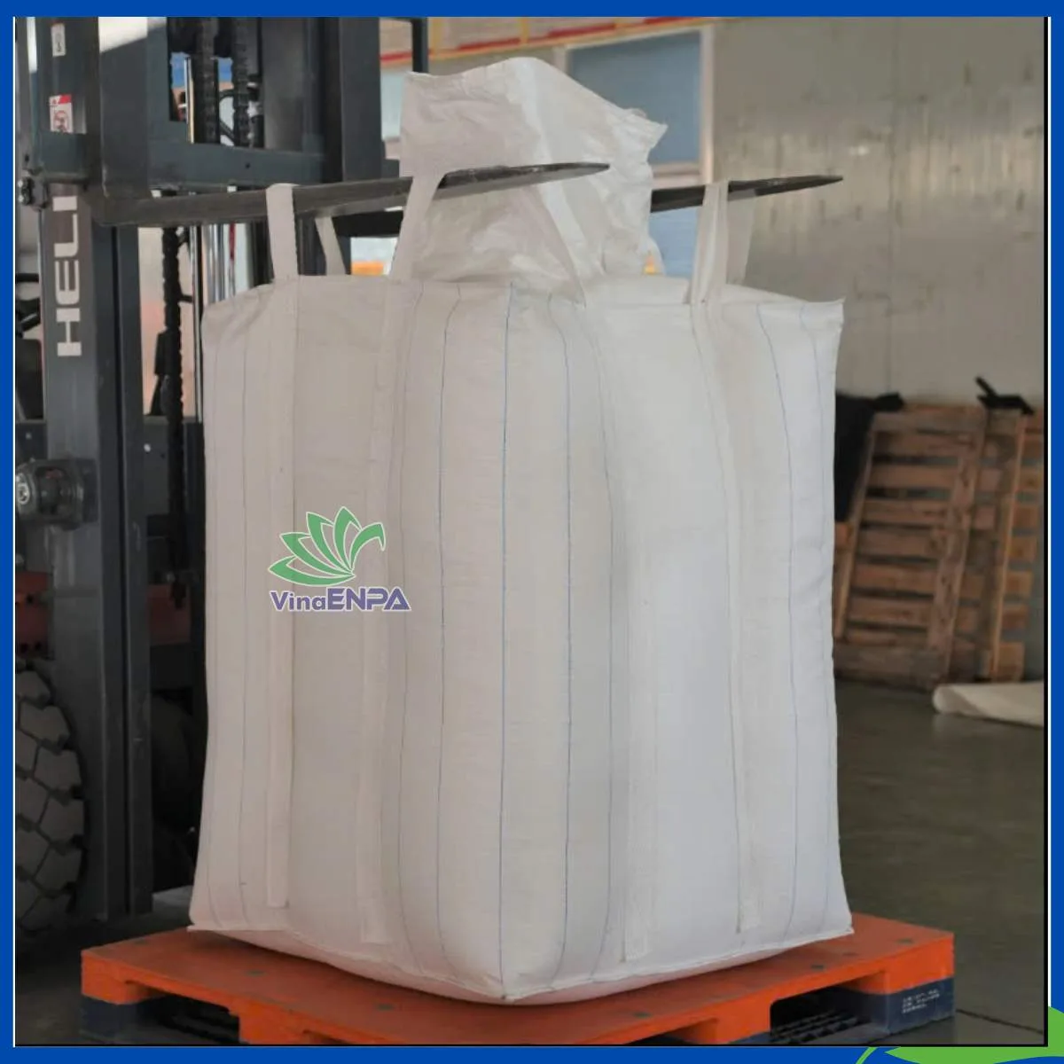 Bao jumbo có nắp ống nạp là dạng bao jumbo chuyên dùng cho các sản phẩm dạng hạt và bột