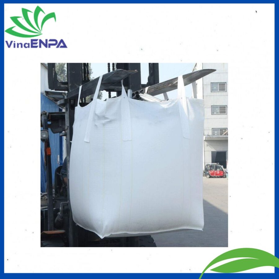 Bao Jumbo sử dụng xe nâng để vận chuyển hàng