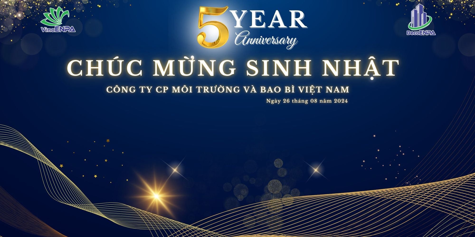 Kỷ niệm 5 năm thành lập Công ty Cổ phần Môi trường và Bao bì Việt Nam