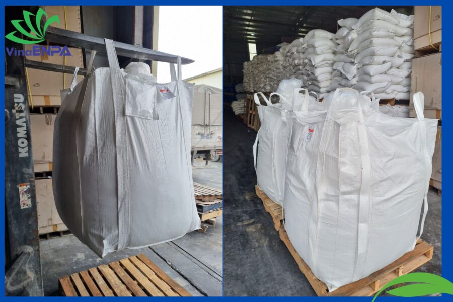 Bao jumbo đai choàng đáy là mẫu bao jumbo phù hợp cho sản phẩm tải trọng nặng