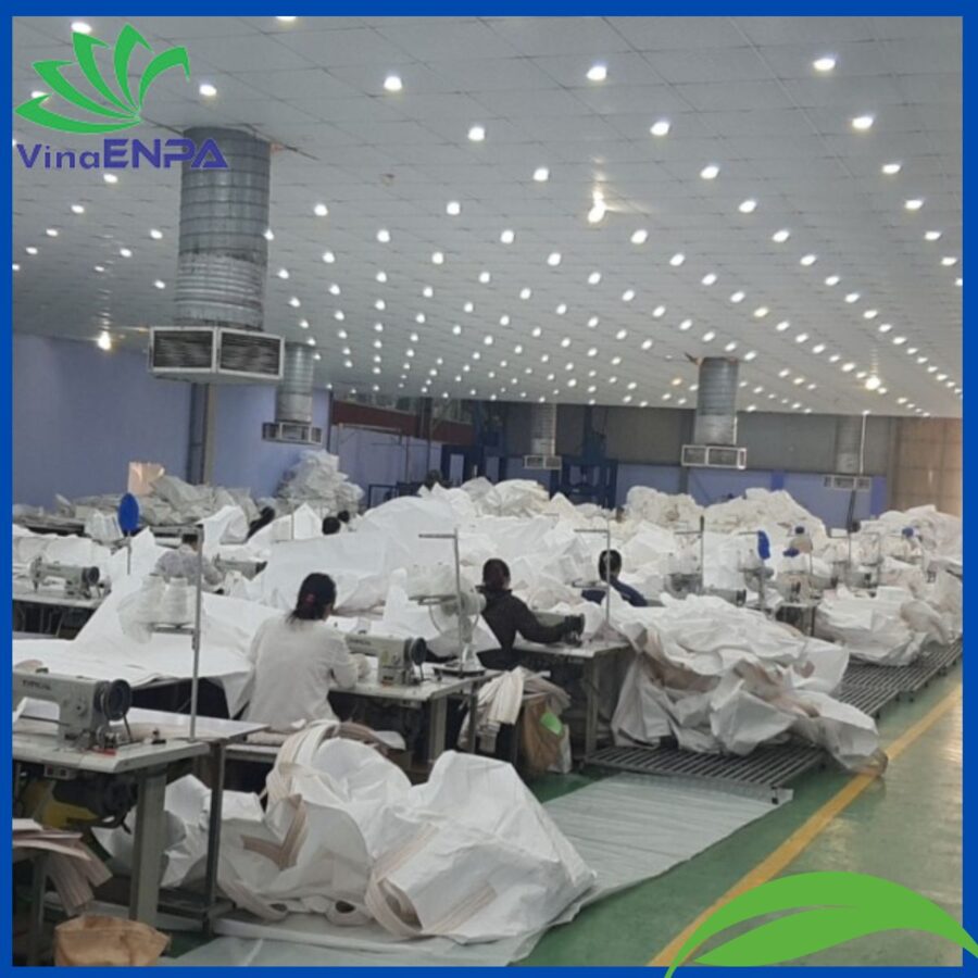 Xưởng Sản Xuất Bao Jumbo Của VinaENPA