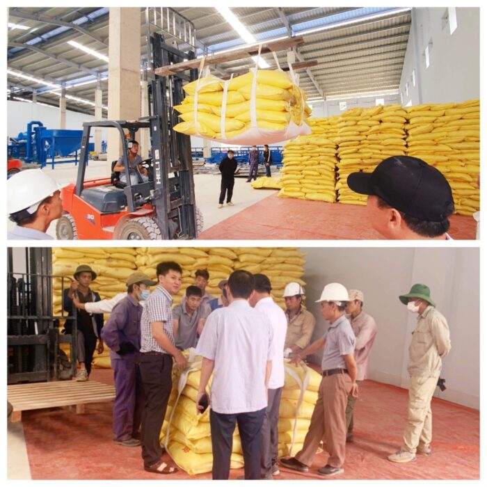 Bao Sling Của VinaENPA trong vận chuyển hàng hoá của đối tác